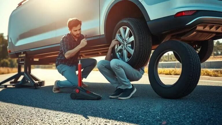 How to change a spare tire quickly and safely when you’re stuck