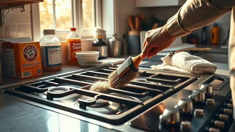 How to clean gas range grates for spotless cooking surfaces fast